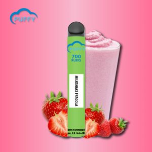 Milkshake alla Fragola - Puffy - Sigaretta Elettronica Usa e Getta