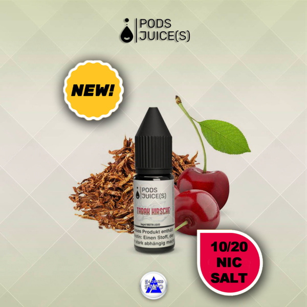 Pod Juices - Pack Risparmio 10 pezzi Nic Salt - Liquido Pronto 10 mL