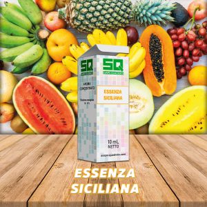 aroma 10 ml svapo quadrato i fruttati essenza siciliana