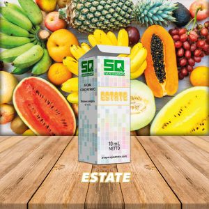 aroma 10 ml svapo quadrato i fruttati estate